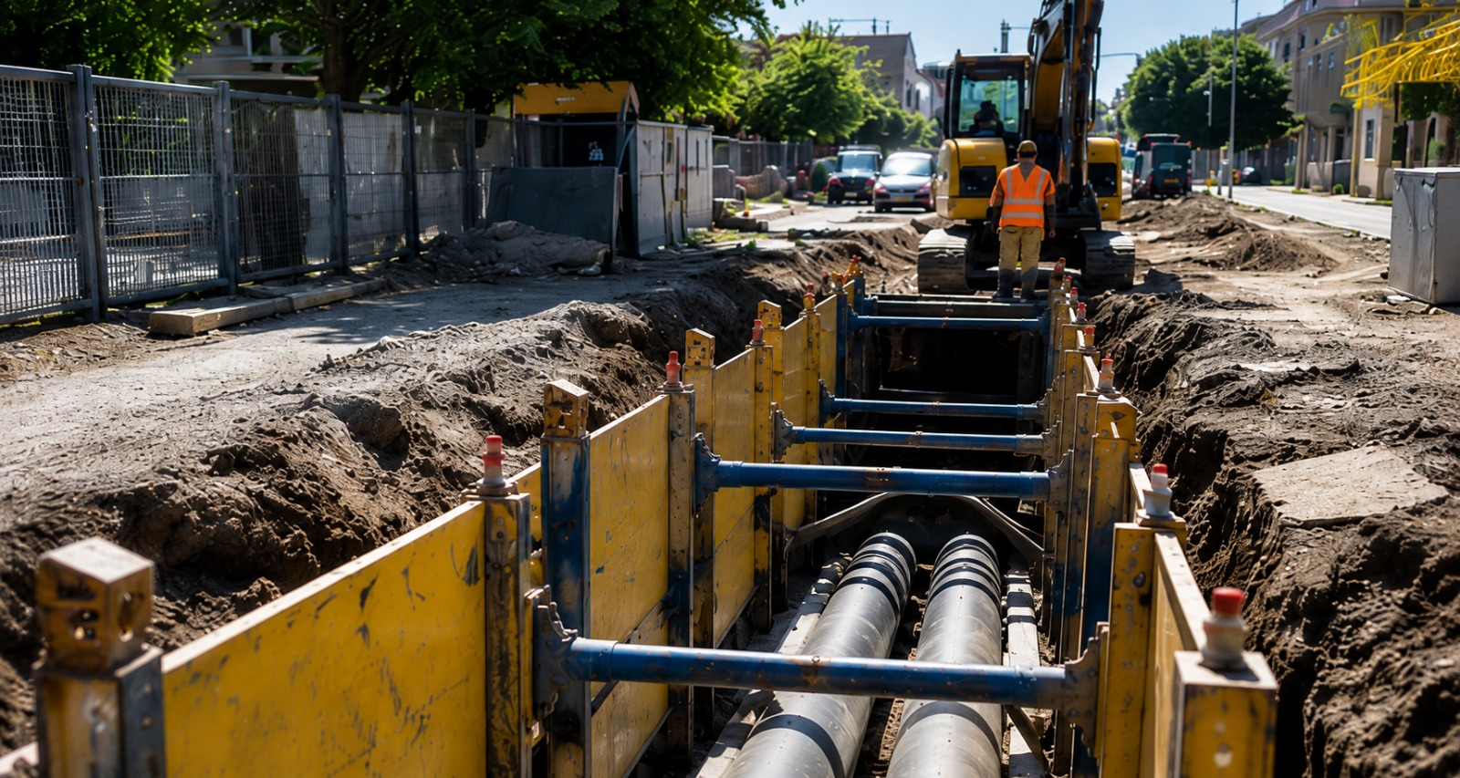 Fornitura materiali per cantiere infrastrutturale Impresa Del Fiume